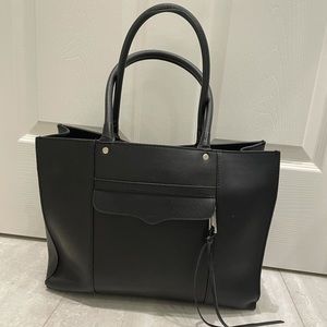 Rebecca Minkoff black MAB Leather Tote